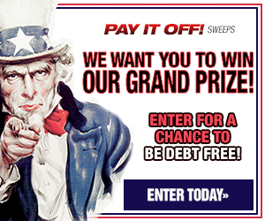 Win $500,000 in the Pay It Off Sweeps